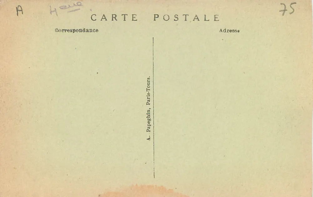 PARIS — Notre-Dame — A Façade — A.P. n°294 - Verso
