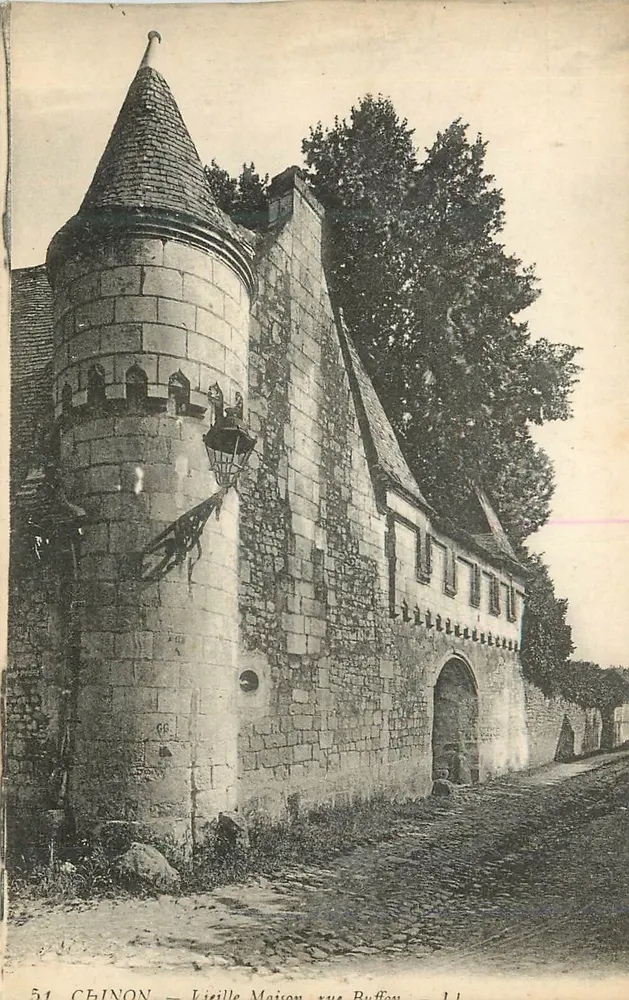 Chinon — Pequena Casa, rua Buffon — editor A. Lévy & Cie, n° 51 - Frente