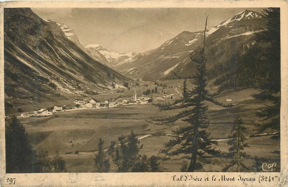 Val d'Isère và Núi Iséran (3241m) — hình ảnh toàn cảnh — Cap, số 297 - Mặt trước
