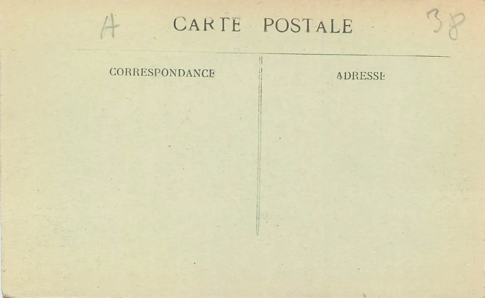 Coreng (Isère) — Der Rondreau de Montfleury — Im Hintergrund Grenoble, Fort Rabot und Moucherot - Rückseite