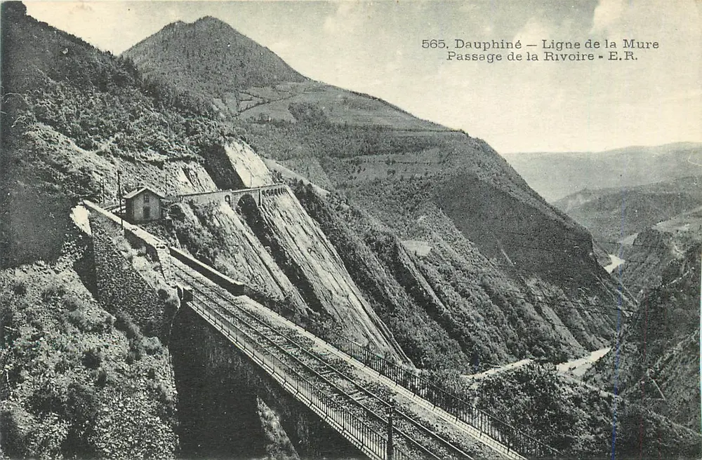 Passage de la Rivoire — Dauphiné — Ligne de la Mure — E.R. - Vorderseite