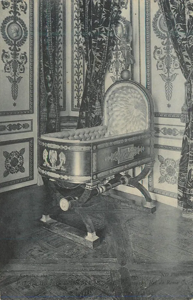 Kinderwagen im Palais de Luxembourg — Paris — ND Phot. de Rome - Vorderseite