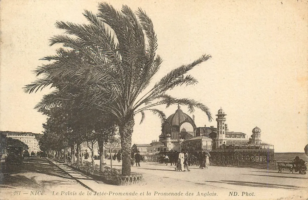 Nice — Das Jetty-Palast und die Promenade des Anglais — ND. Fotografie - Vorderseite
