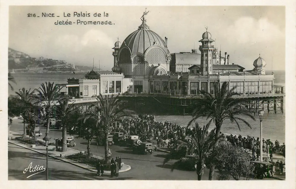 Nice - O Palácio da Ponte-Promenade — Adia, n° 216 - Frente