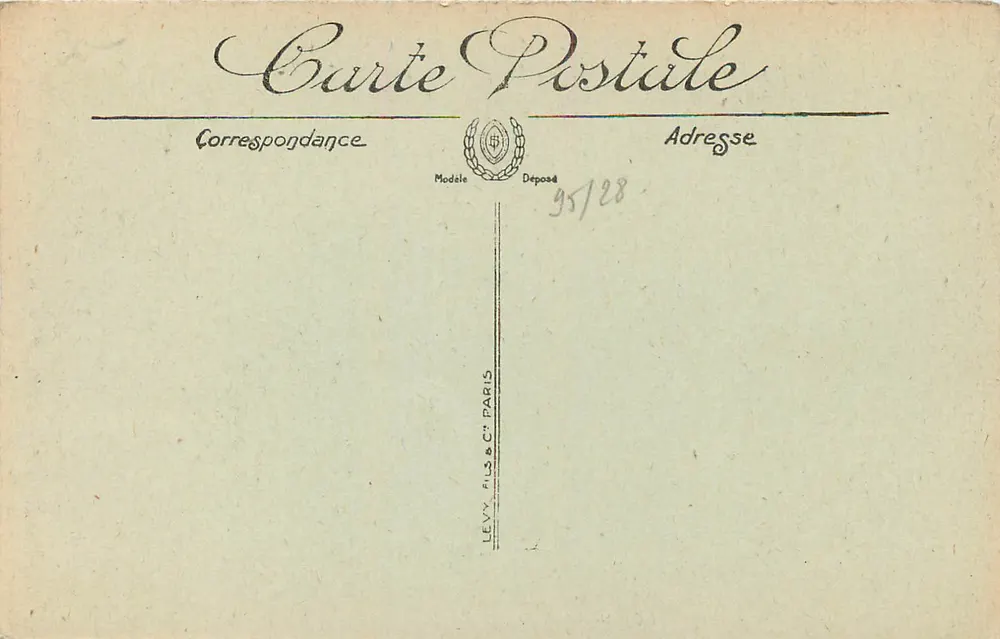 Besançon — A Madeleine — LL - Verso