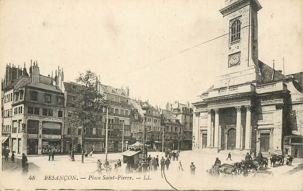 Besançon — Place Saint-Pierre — LL. n°48 - Frente