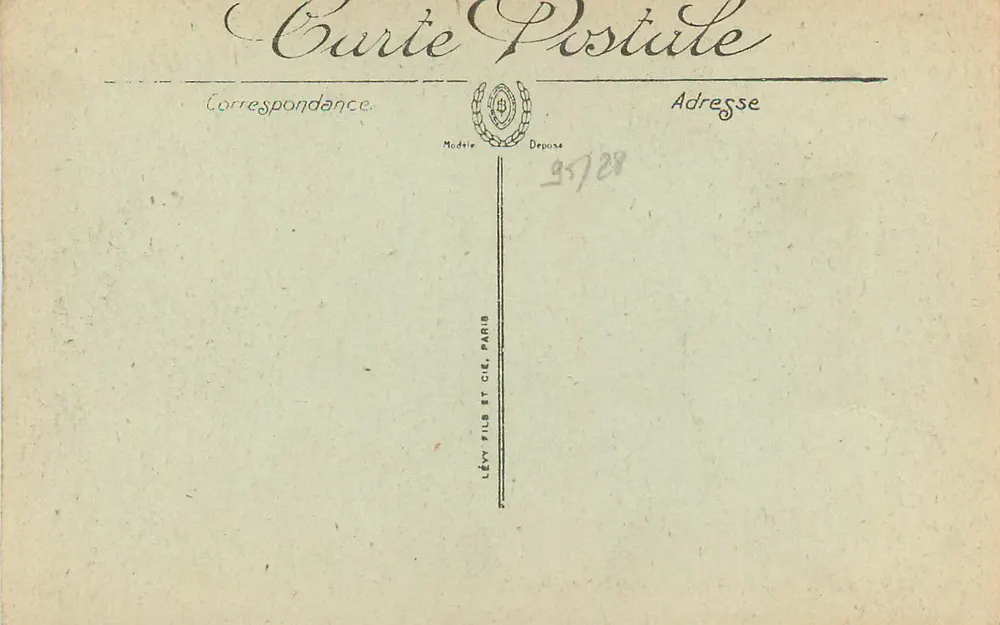 Besançon — Place Saint-Pierre — LL. n°48 - Verso