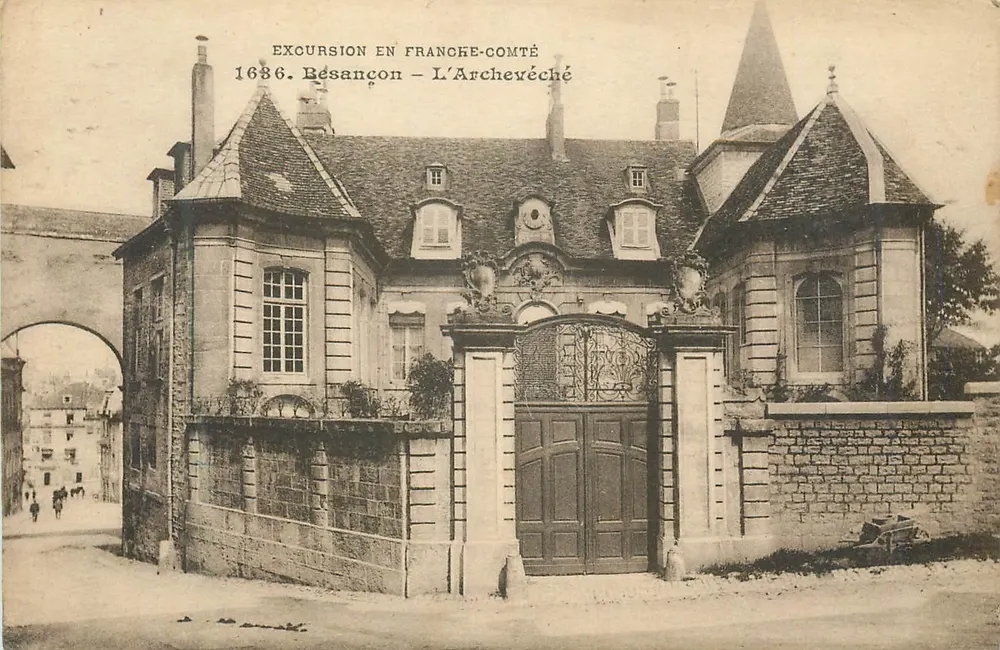 Bésançon - A Arquidiocese — Excursão na Franche-Comté, 1886 — Ed. L. Gaillard-Prêtre - Frente