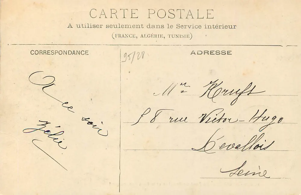 Besançon — Le Pont de Bregille et le Fort Beauregard — N. 326 - Verso