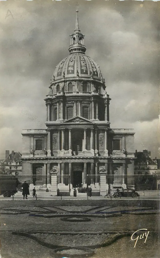 Dôme dos Invalides — Paris — Editor GUY - Frente