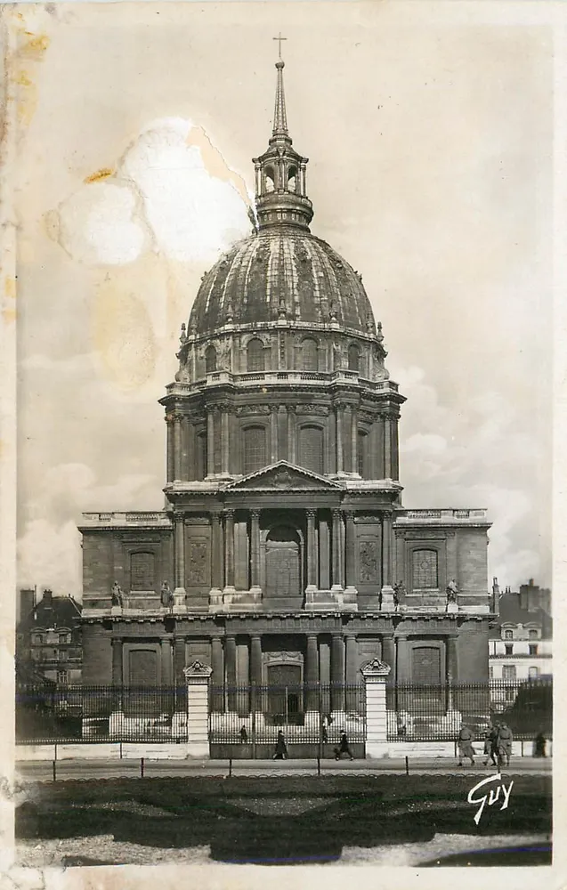 Les Invalides — Paris e suas maravilhas — Édit. d'Art, A Leconte - Frente