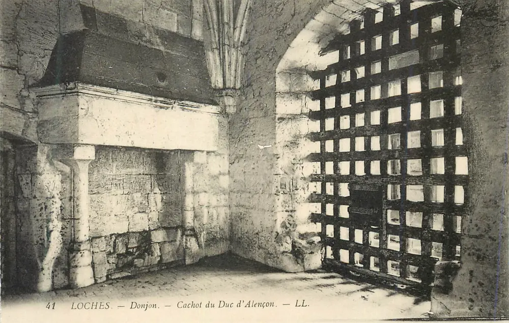 Loches — Toren — Gevangenis van de Hertog van Alençon — LL. n°41 - Voorkant