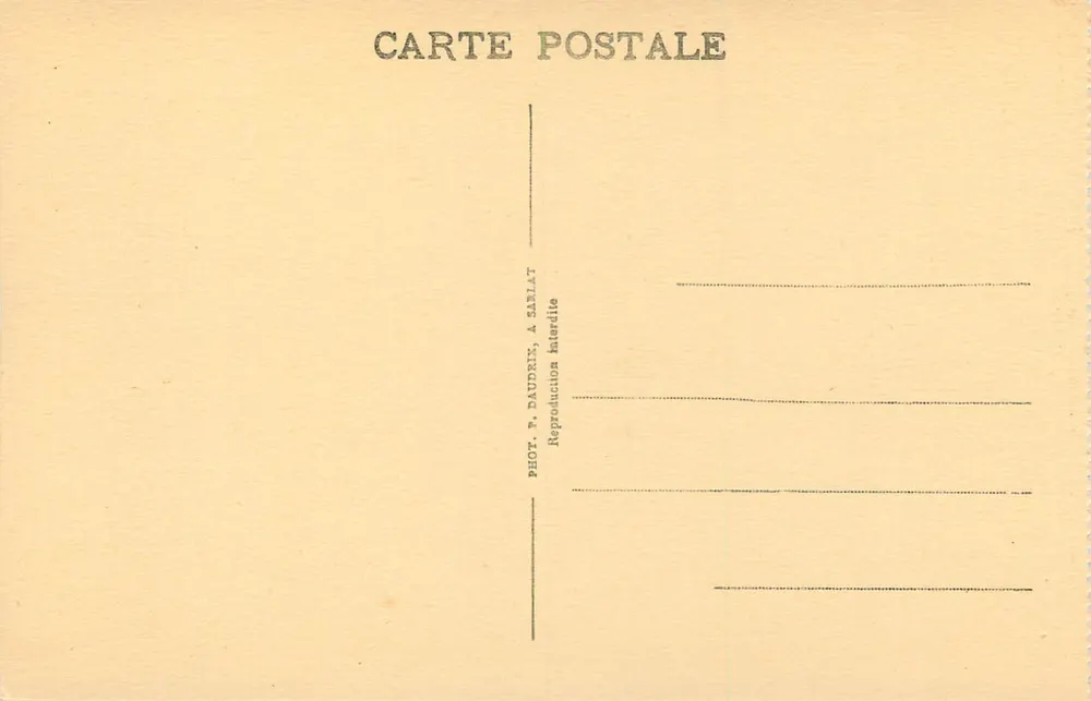 Sarlat - Geburtsort von Étienne de la Boétie — La Dordogne Pittoresque - Rückseite