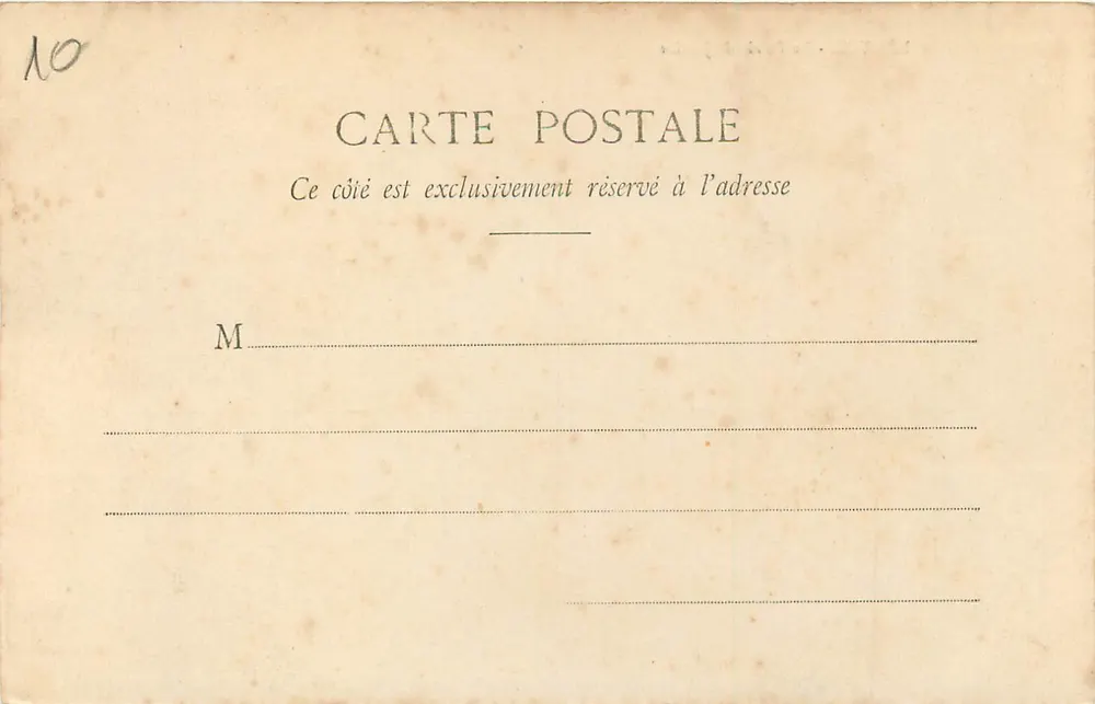 NANTES — Le Palais de Justice — éditeur non visible - Verso