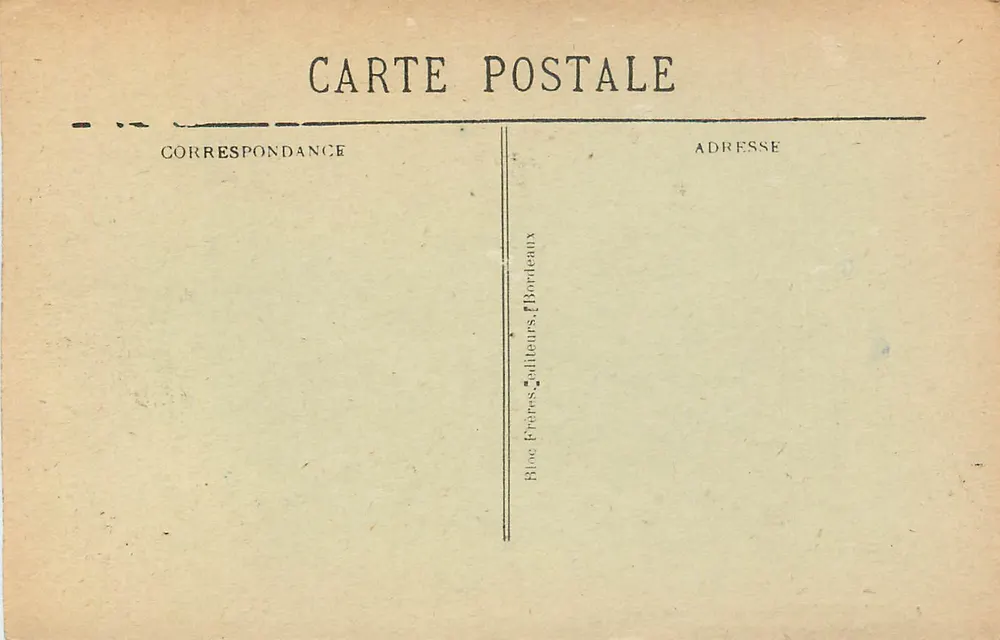 La Grande Côte — Grosse Mer — Contre-Jour — BR - 3207 - Verso