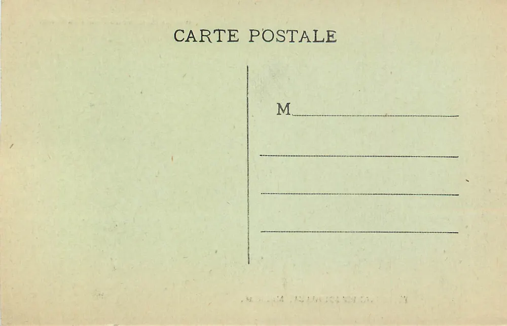 Der Gipfel des Plomb du Cantal — Auvergne — Édit. Jarrige-Journaux, Mauriac - Rückseite