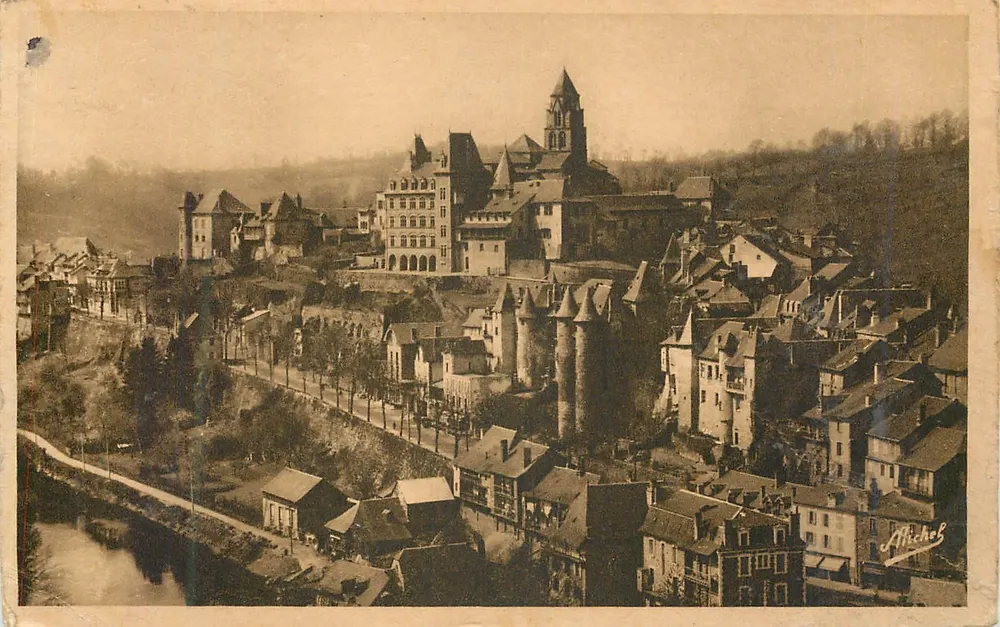 Uzerche — Die Perle des Limousin — Editions Michel (Corrèze) - Vorderseite