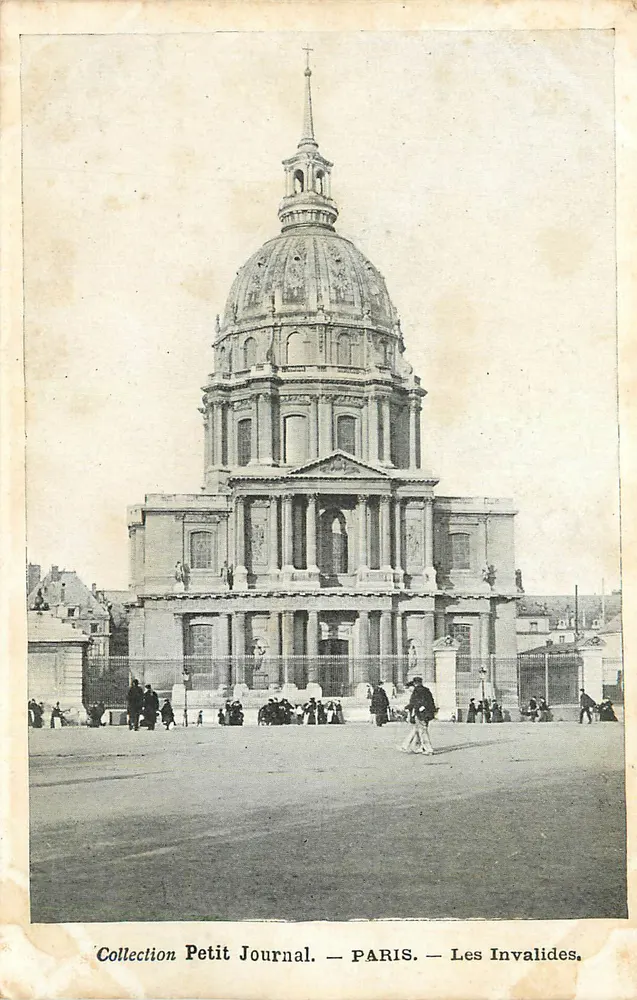 Les Invalides — Paryż — kolekcja Petit Journal - Awers