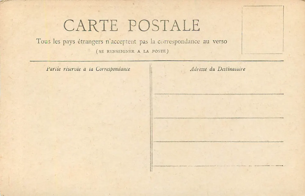 Les Invalides — Paryż — kolekcja Petit Journal - Rewers