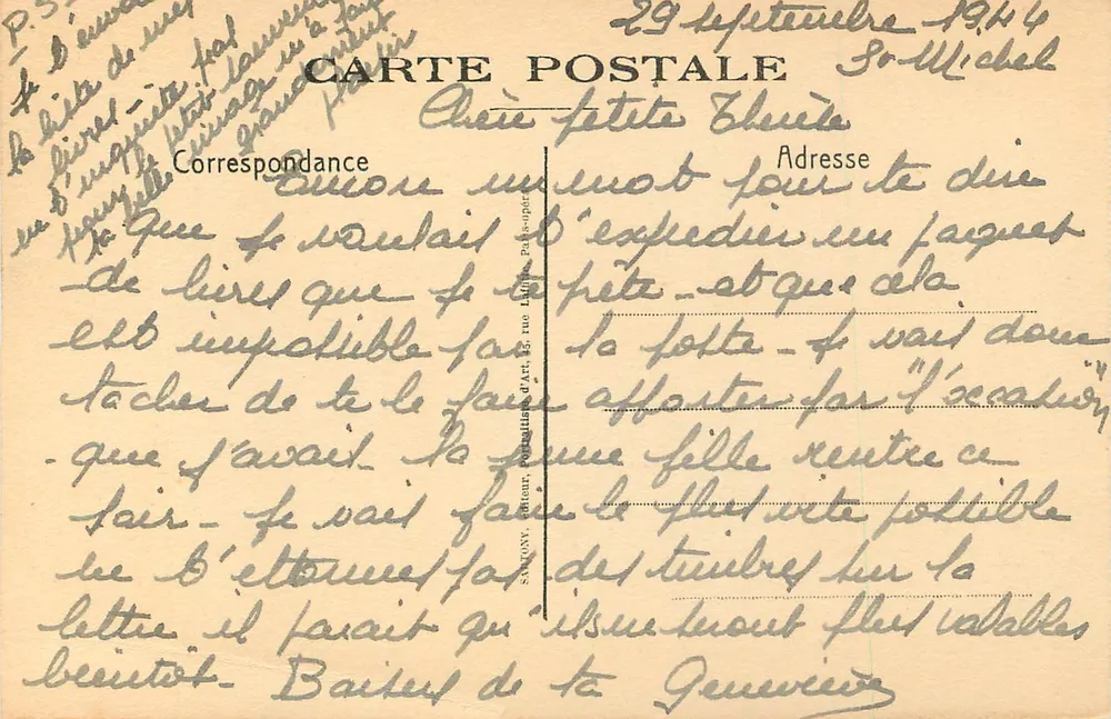 Institution LA BRUYÈRE — Other Building — SAMPONY, Art Publisher, no. 35 - Back