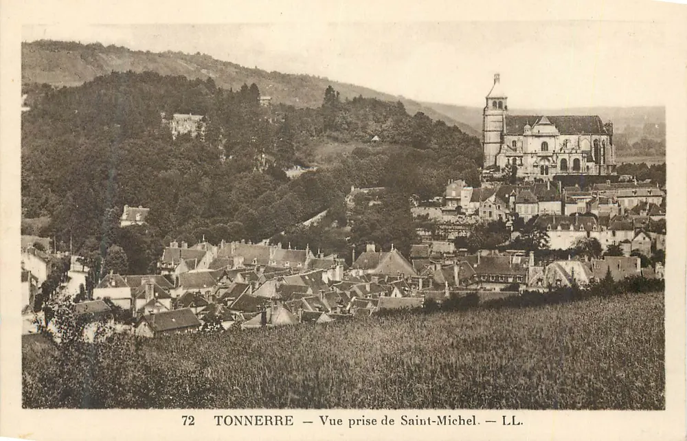 Tonnerre — View Taken from Saint-Michel — LL. - Front