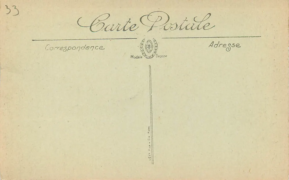 Bordeaux — La Tour Pey-Berland — éditeur L.L. n°108 - Verso
