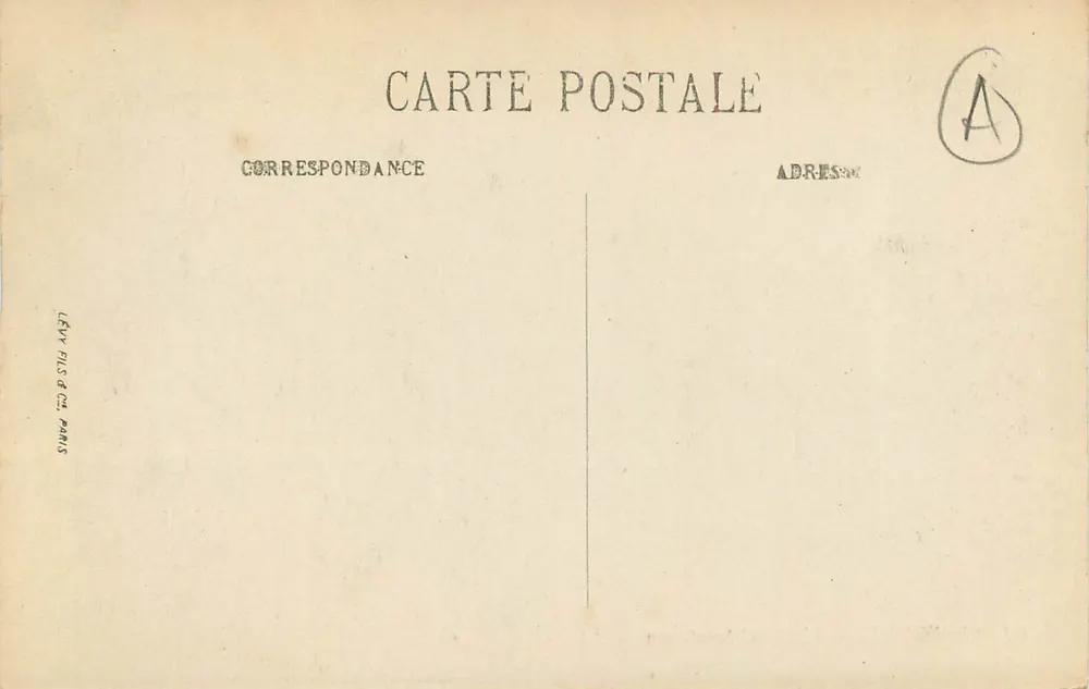 Bayonne — L'Hôpital Saint-Léon — LL. - Verso