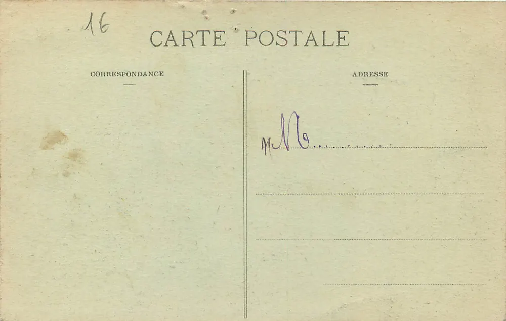 Widok z Laval — widok z Perrine (nr 2) — N.G. - Laval - Rewers