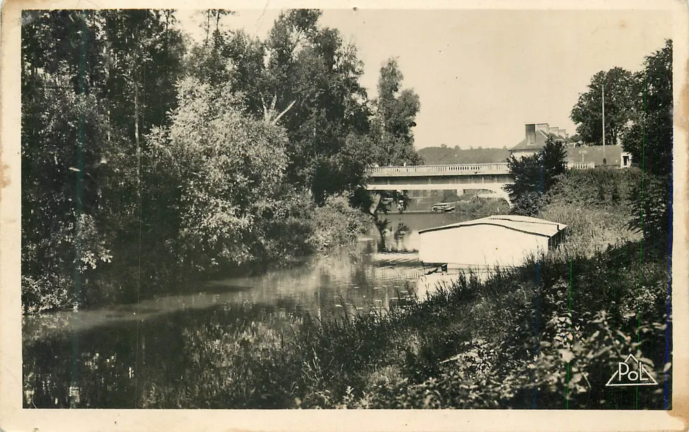 MARY-sur-MARNE — Ponte sobre a Marne — editor Jacques Fréville, Reims - Frente