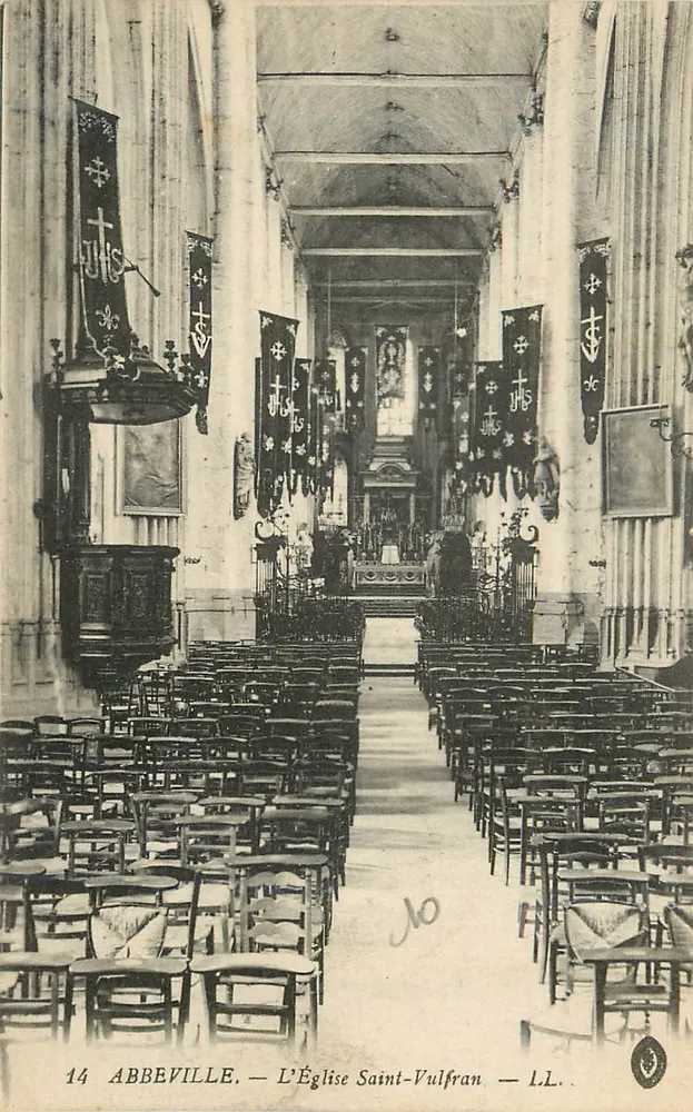 Abbeville — A Igreja de São Vulfrano — I.L. — n°14 - Frente