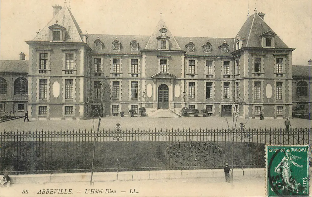 Abbeville — L'Hôtel-Dieu — LL. — n°68 - Anverso