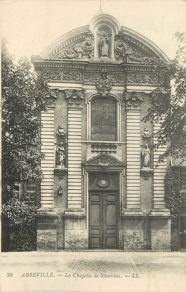 Abbeville — A Capela de Stanislas — LL, n°39 - Frente