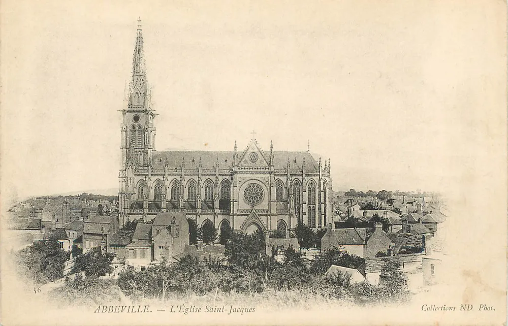 Abbeville — De Kerk van Sint Jacobus — Collections ND Phot. - Voorkant