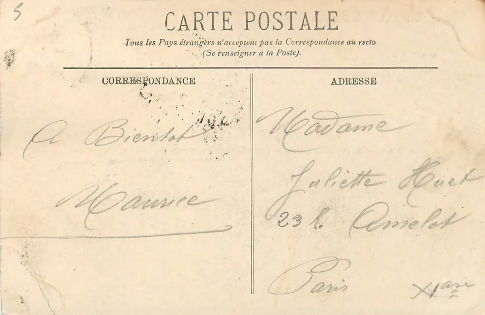 Amiens — A Catedral — LL. - Verso