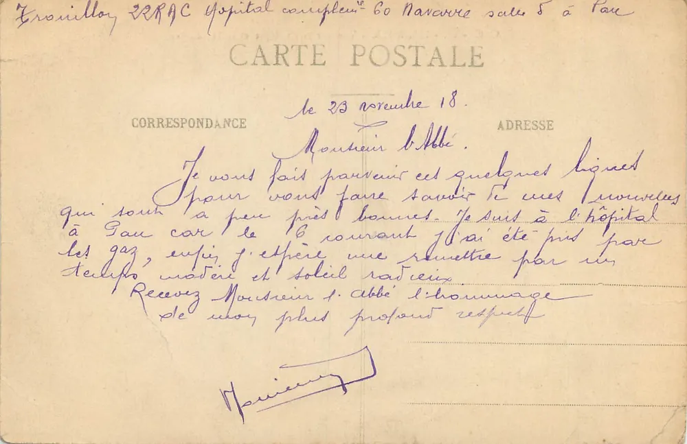 Lourdes — Ansicht der Basilika und des Pic du Jer — C.C. - 12 - Rückseite