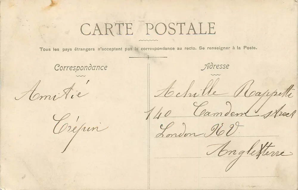 Lourdes — O Forte — Clat, n°30 - Verso
