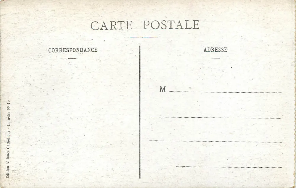 Lourdes - De funiculaar & de station - N° 19 - Achterkant