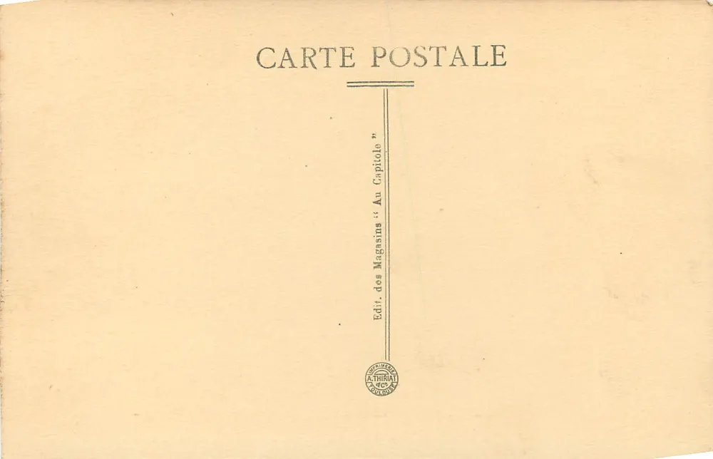 Toulouse — Église de la Dalbade — Le Maître-autel avant la catastrophe du 11 Avril 1926 - Verso