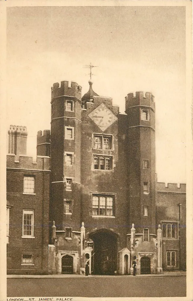 LONDRES — PALÁCIO DE ST. JAMES — P.H. BOREHAM & SON LTD. - Frente