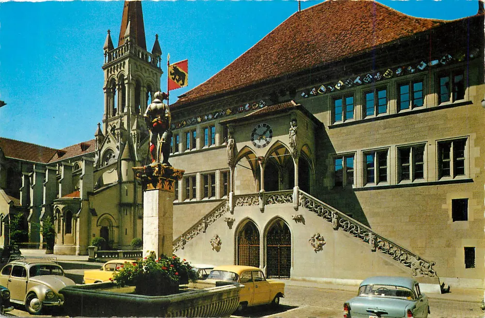 Bern Rathaus — Stadhuis — Photoglob-Wehrli AG, Zürich, n° 1163 - Voorkant