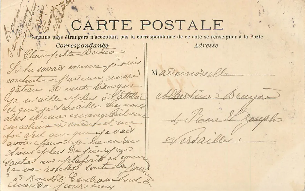Paris — Torre Saint-Jacques — Editor anônimo, n° 67 - Verso