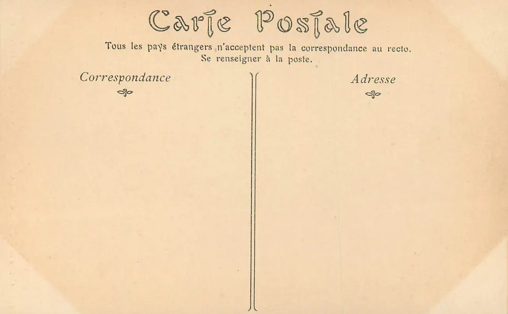 Amour et Folie — Casino de Monte-Carlo — par L. Hodebert - Verso
