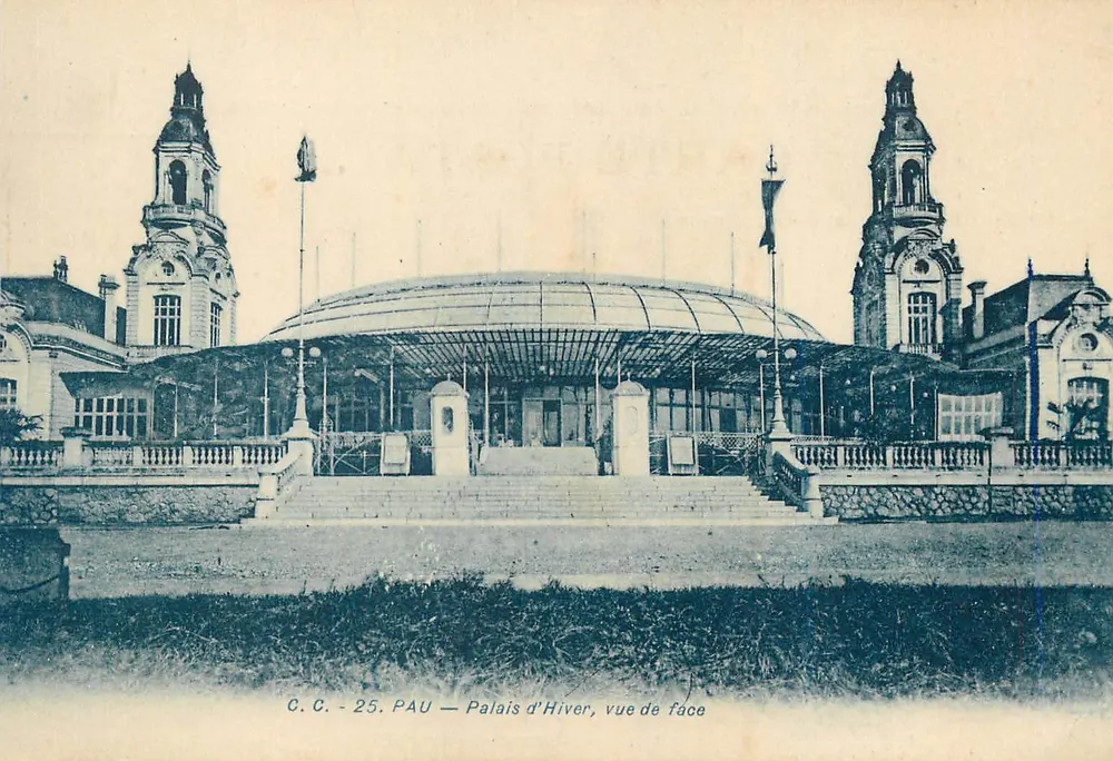 Pau — Palazzo d'Inverno, vista frontale — C.C. n°25 - Recto