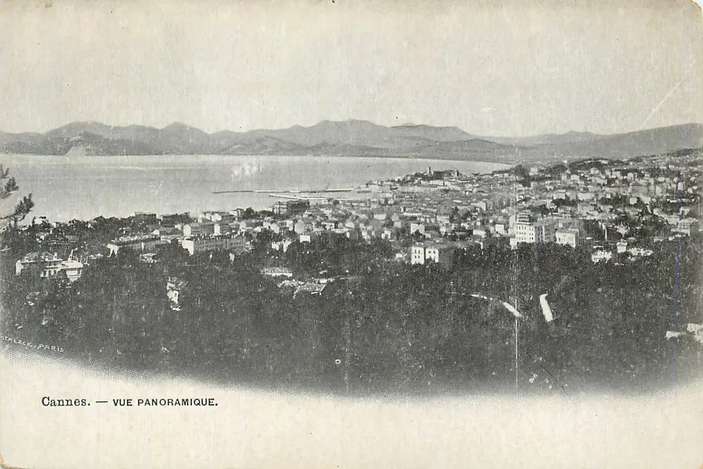 Cannes — Vista panorâmica — Stalreck, Paris - Frente