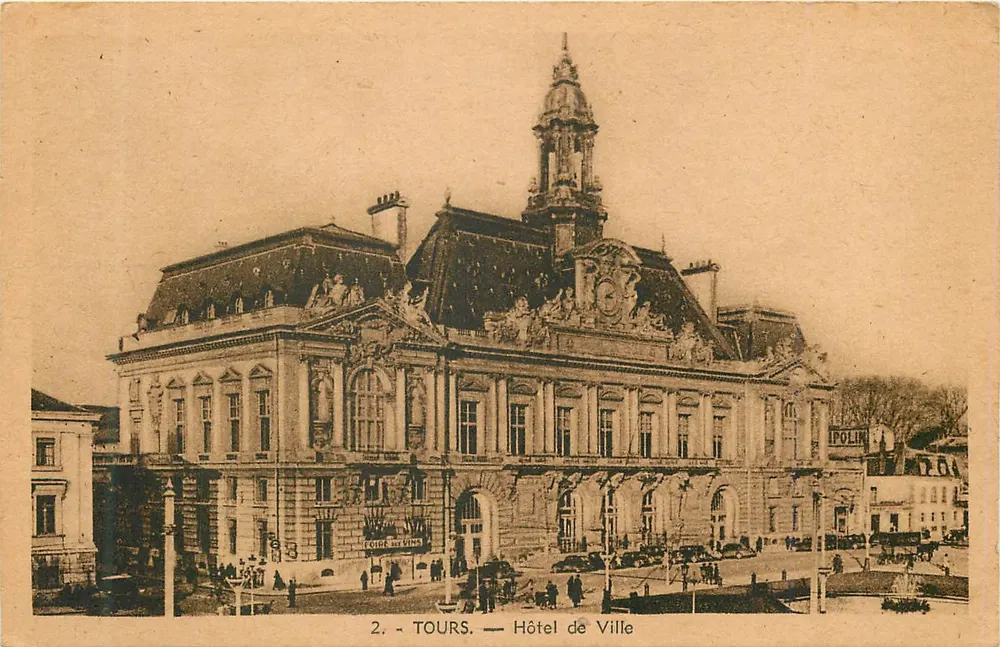 Tours — Hotel de Ville — Edição Victor-Hugo - Frente