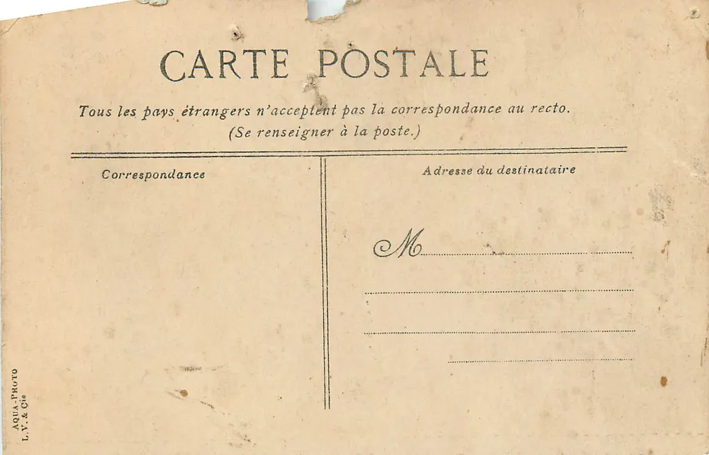 Saint-Malo — O Ponte Rolante à Maré Baixa — L.V.Q.C. n°745 - Verso