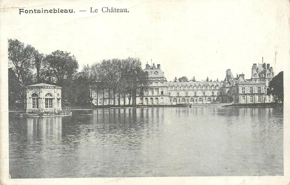 Fontainebleau — O Castelo — Editor: Chocolat Droulers - Frente