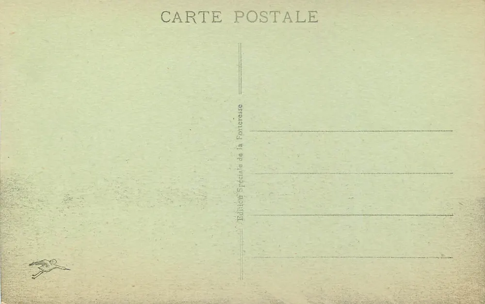 Château de Lichtenberg — avant sa destruction en 1563 — Édition Spéciale de la Fontereise - Verso