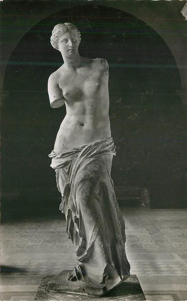 Vênus de Milo — Museu do Louvre — Éditions de Luxe Lavelle & Cie - Frente