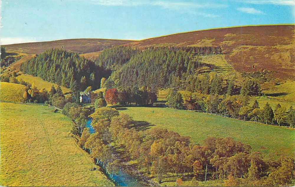 Delnabo House, Tomintoul — vista panorâmica — Delnabo House, Tomintoul - Frente